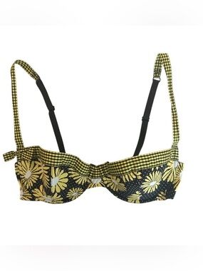 Victoria's Secret Gingham Daisy Balconet Bra Size 36C Very Sexy Balconet Bra